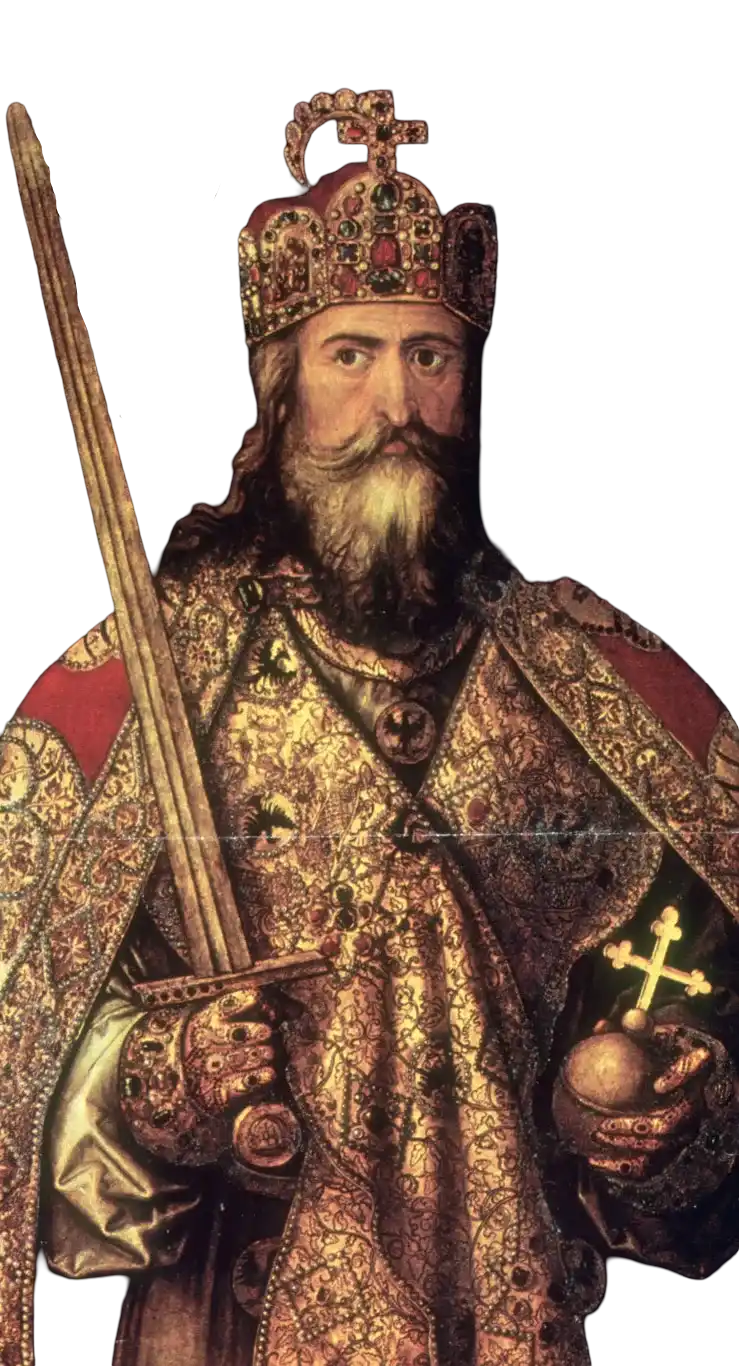 Portrait of Charle magne