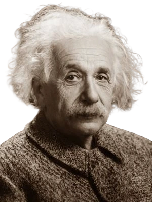 Portrait of Albert Einstein