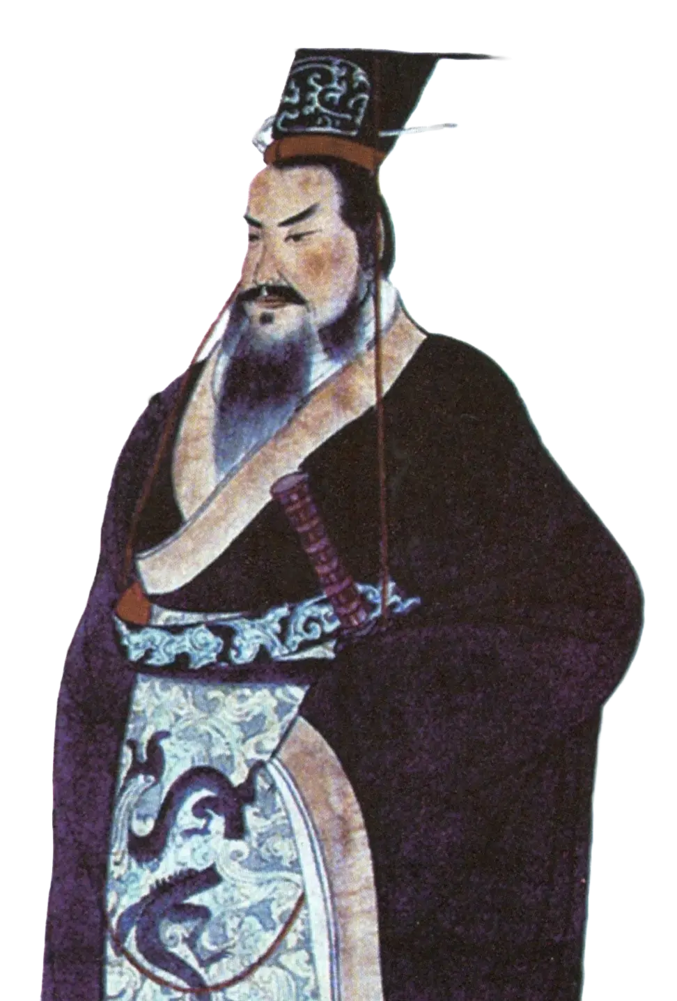 Portrait of Qin Shi Huang