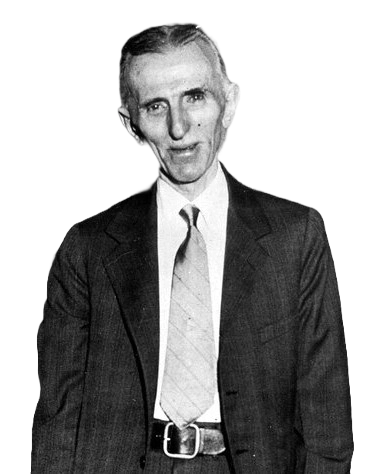 Portrait of Nikola Tesla